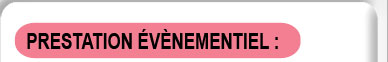 Prestation �v�nementielle